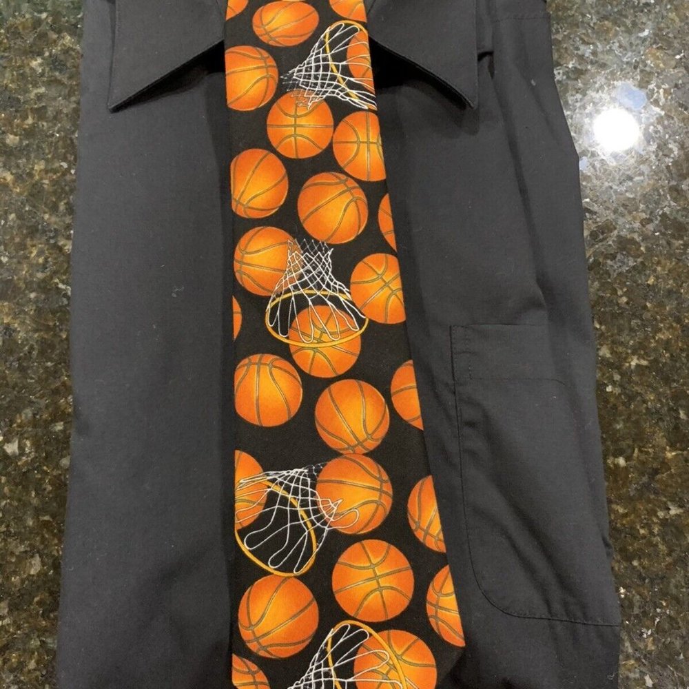 Basketball tie by Snazzy ties